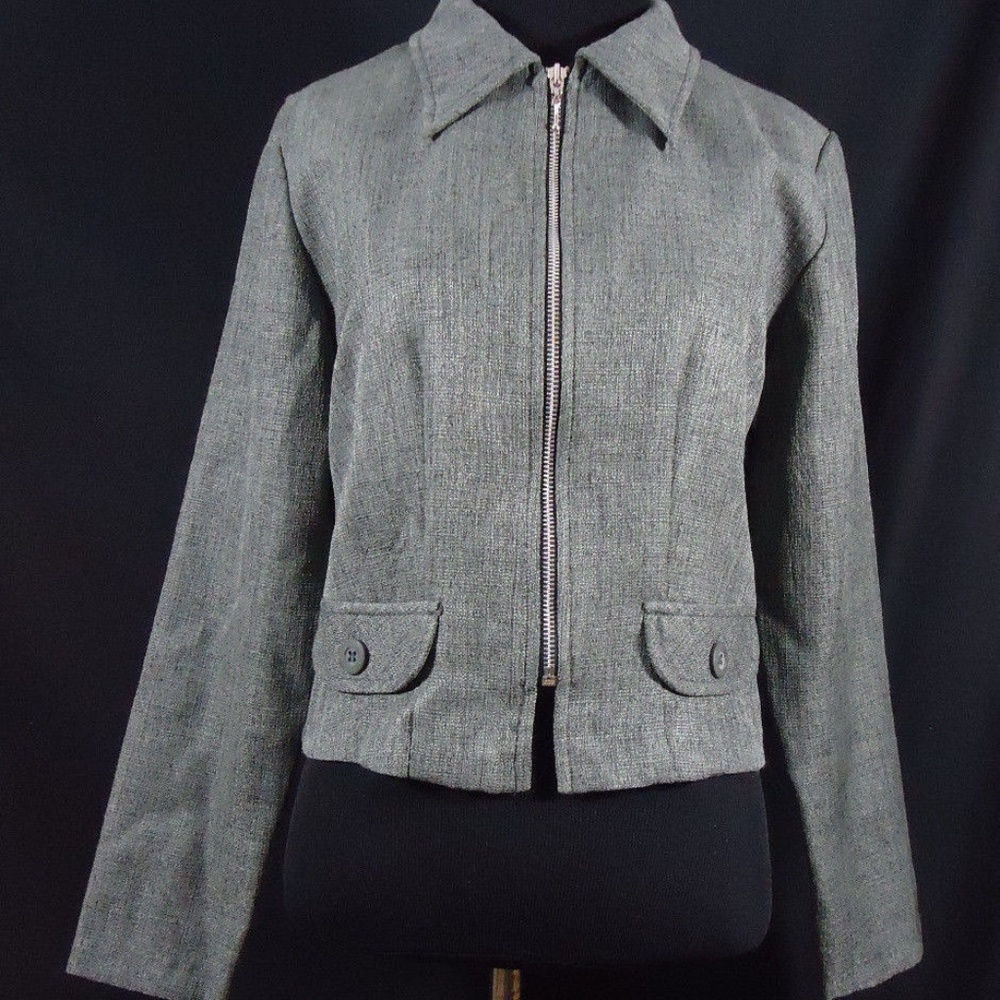 Vintage All That Jazz, Crop Zip Up Jacket 90's